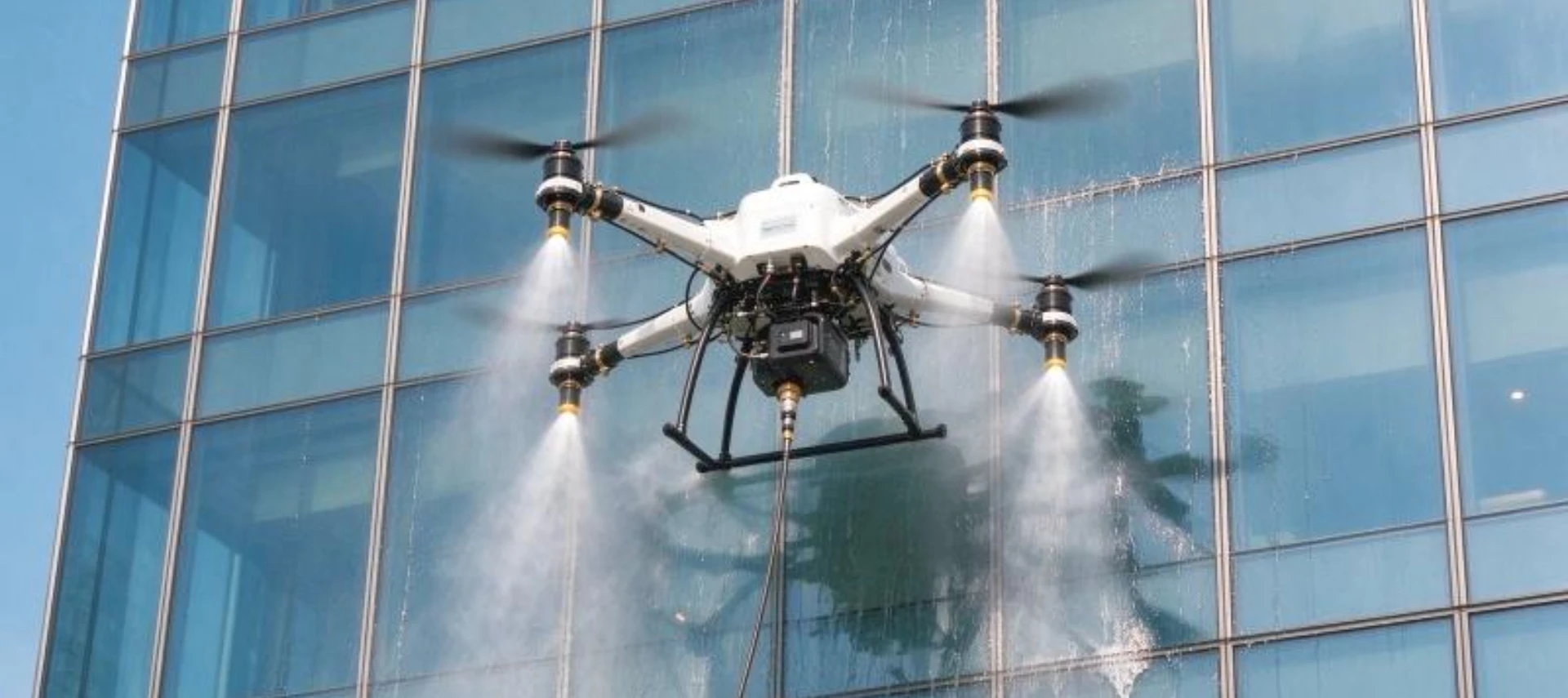 HC-Fac High-Rise Facade Cleaning UAV