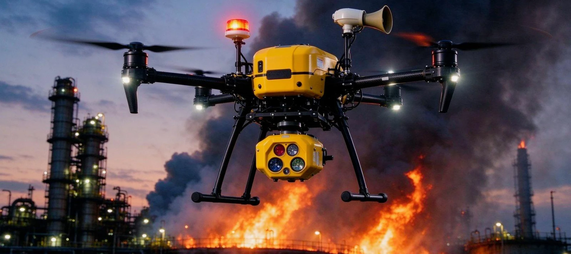 HR-Emr Hazardous Environment Emergency Response UAV