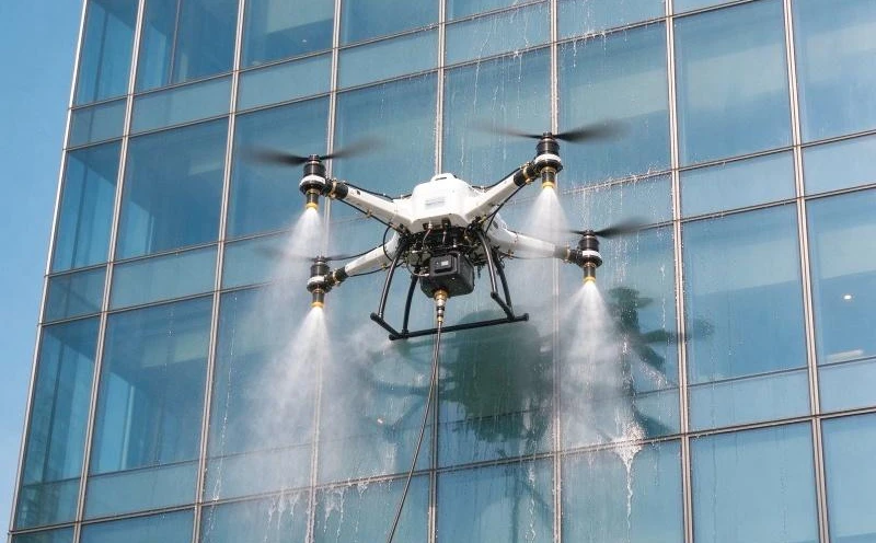 HC-Fac High-Rise Facade Cleaning UAV