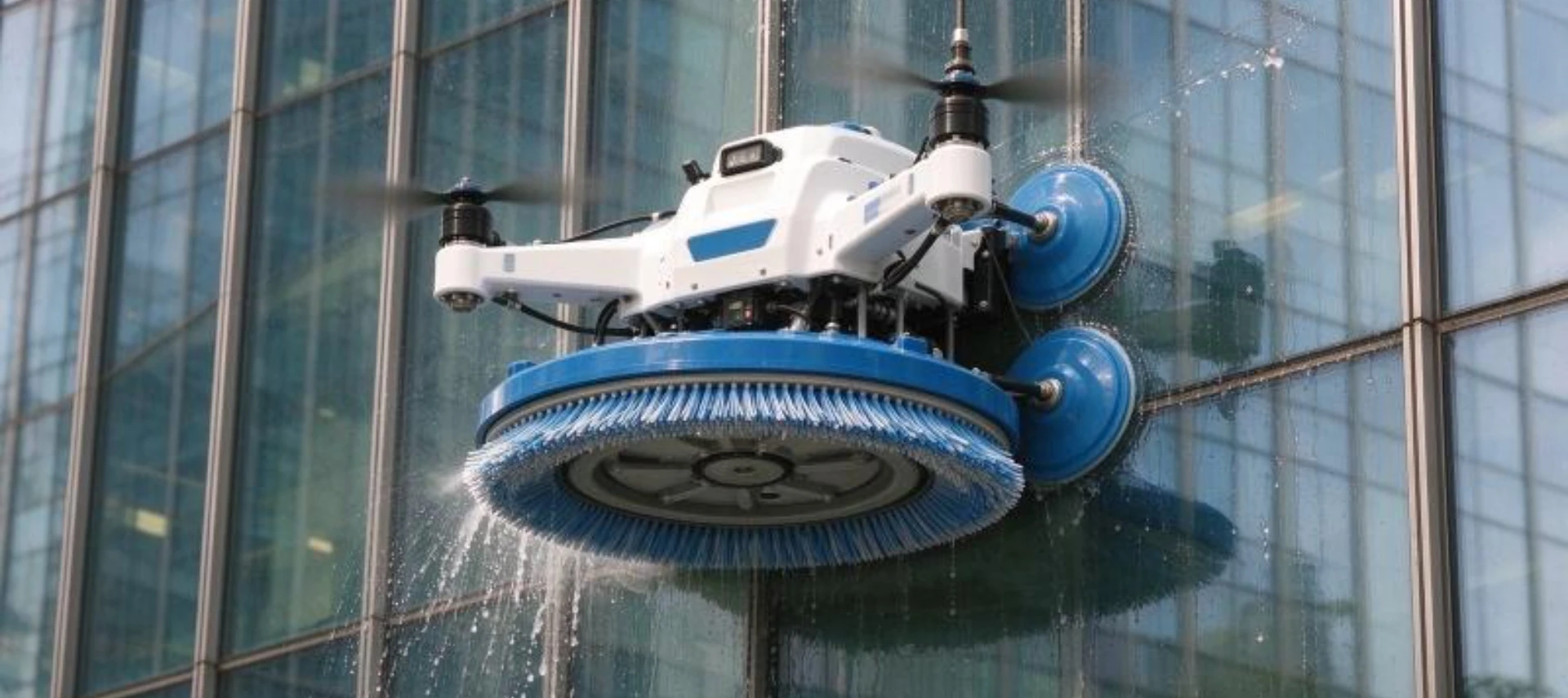 CW-Glas Curtain Wall & Window Cleaning UAV